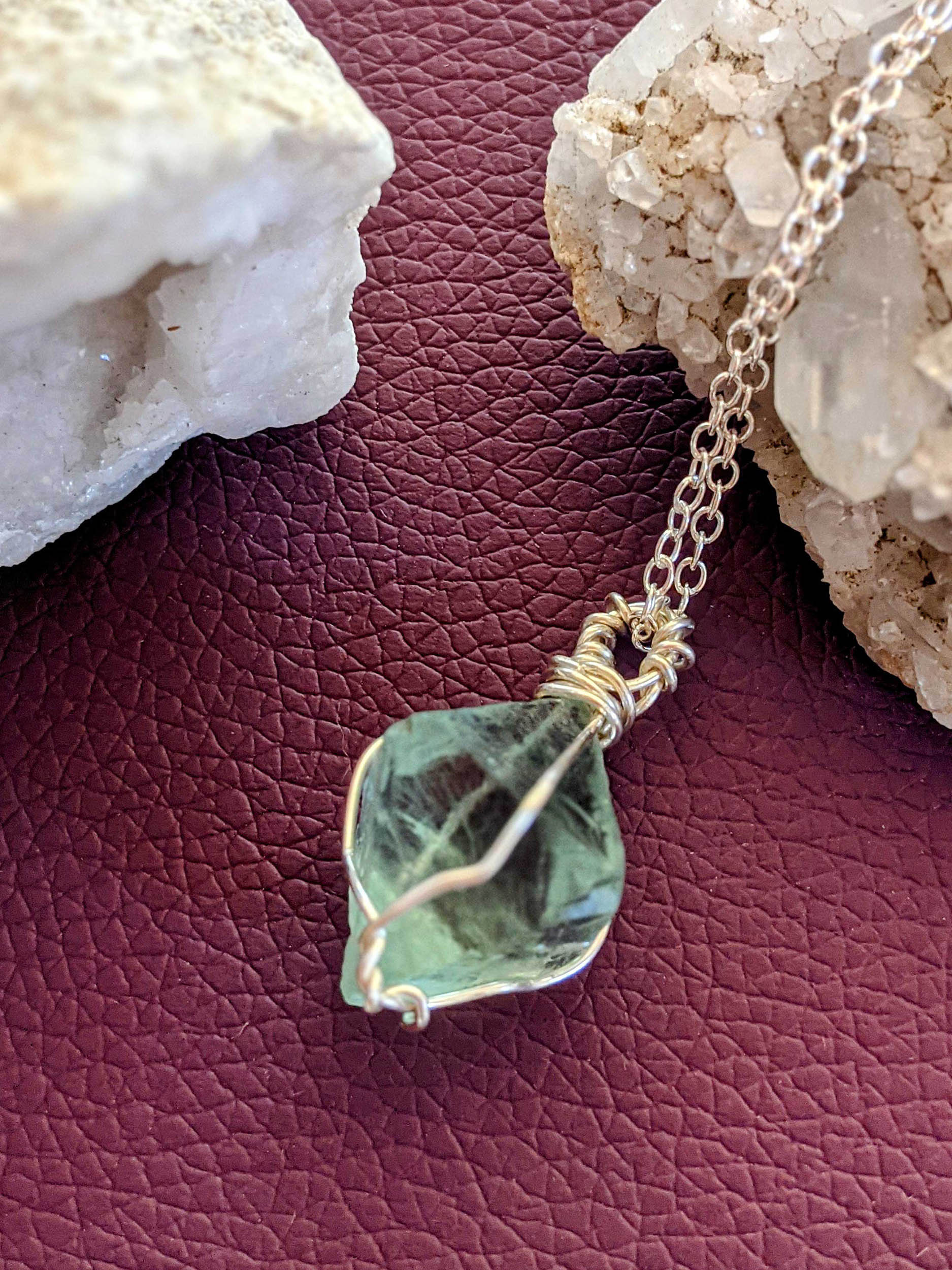 Sterling Silver Fluorite Necklace - Image 6