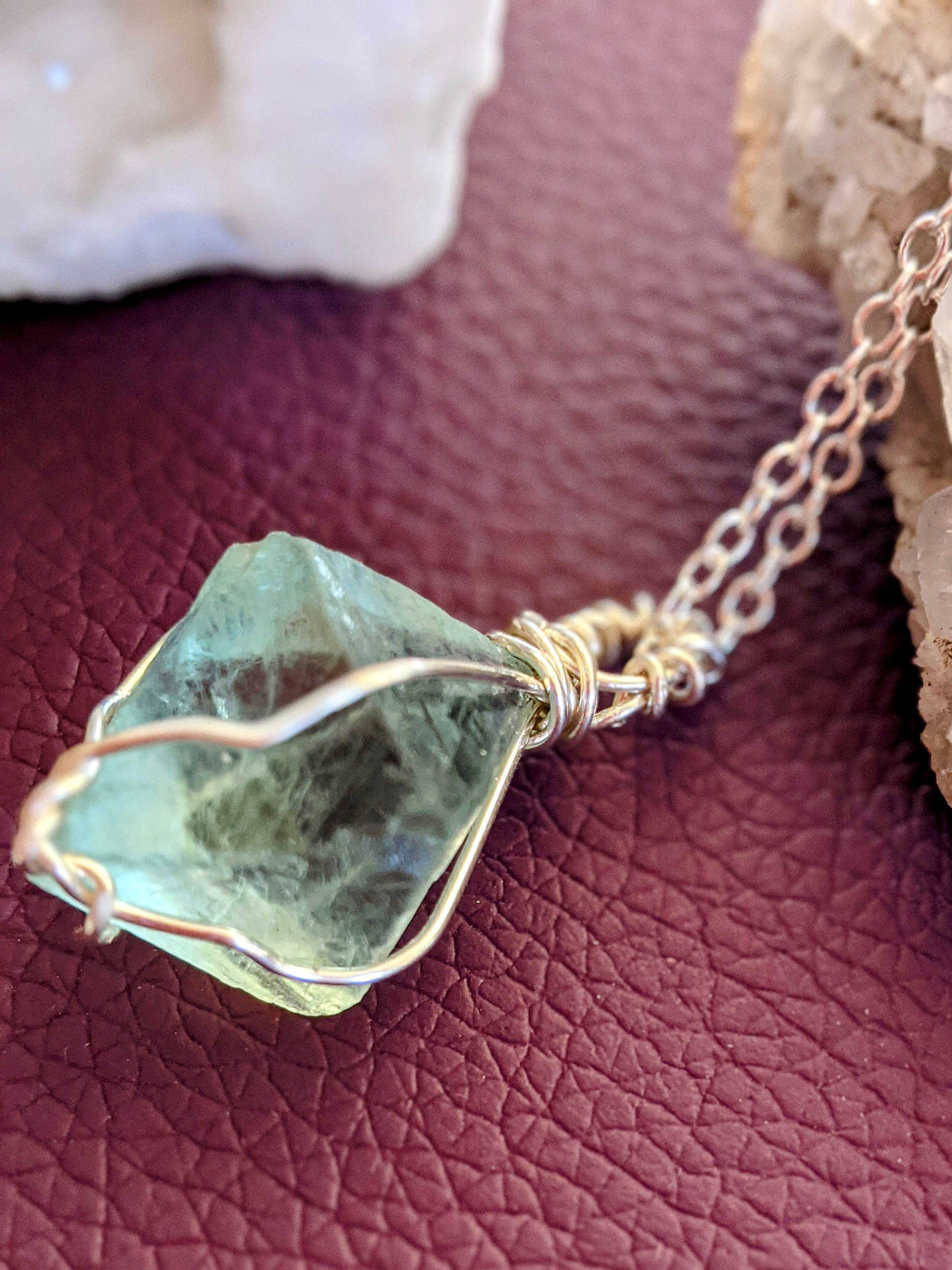 Sterling Silver Fluorite Necklace - Image 5